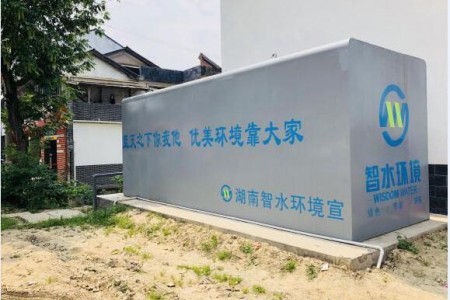 長沙市開福區(qū)白霞撇洪渠黑臭水體治理項(xiàng)目 日處理水量60噸